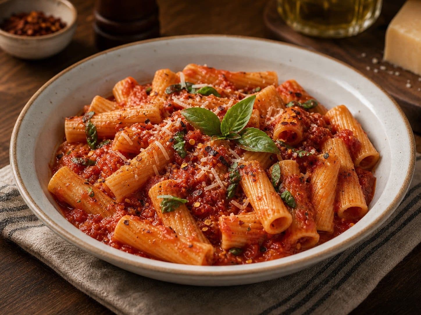 Rigatoni Arrabbiata