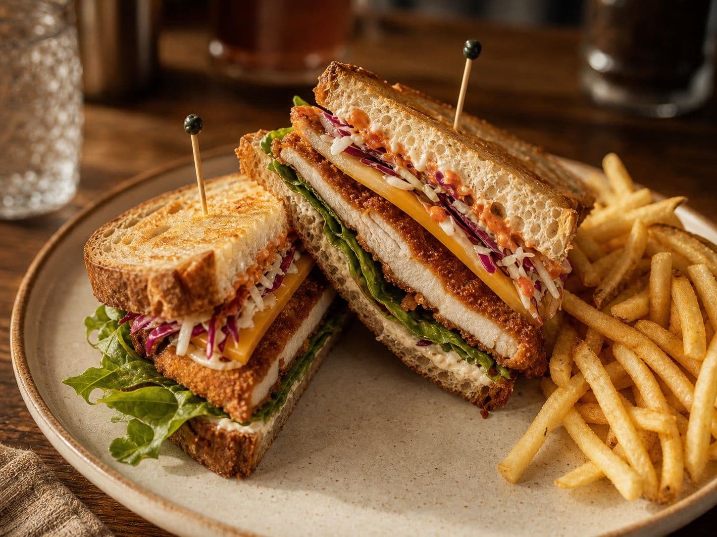 Crispy Club Sandwich