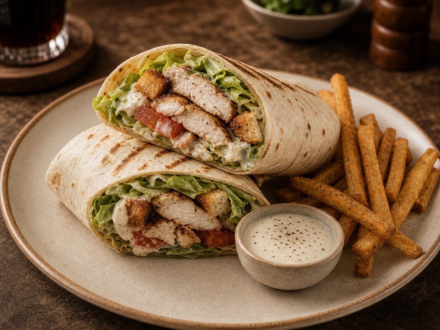 Chicken Caesar Wrap