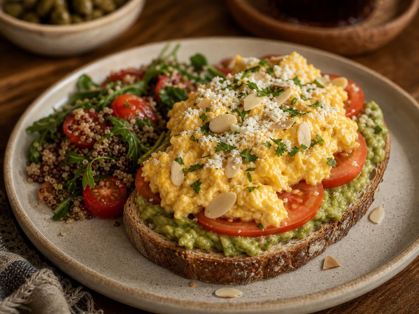 Avocado Scrambled Eggs