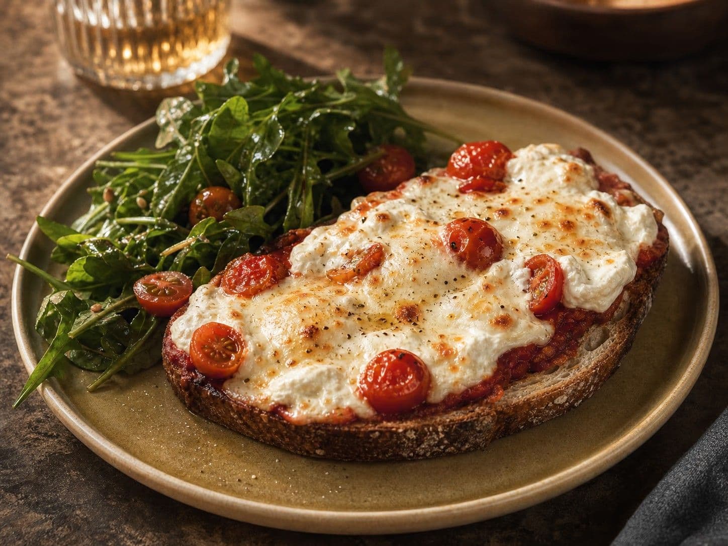 Labneh Open Toast
