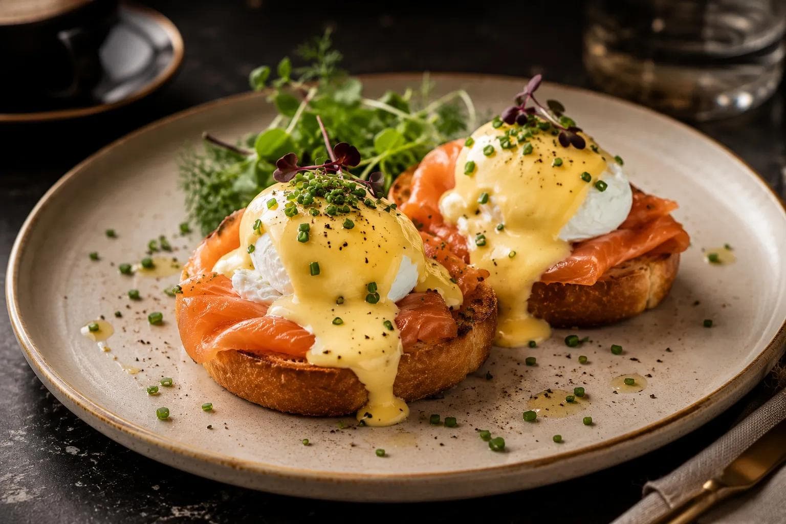 Somonlu Eggs Benedict