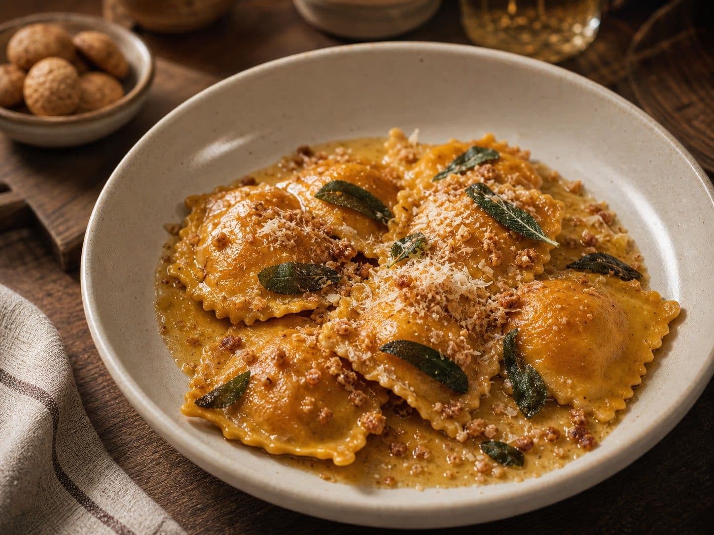 Ravioli di Zucca